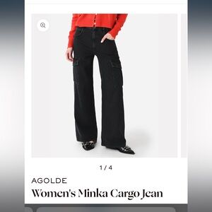 Agolde Women's Minka Cargo Jean